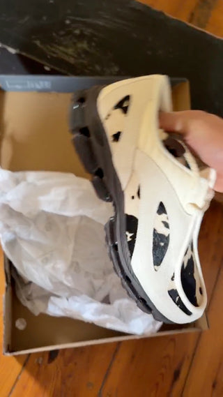 New Balance Cow Print Sneakers (Size UK 10.5)