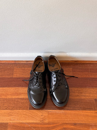 Dr Martens x Raf Simons Black 1461 Shoes (Size EU 41)