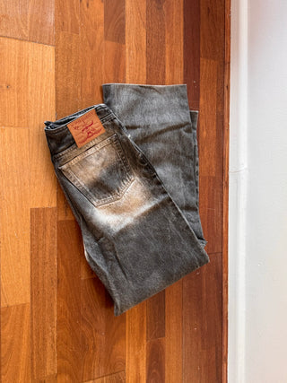 Y / Project Belted Sun-Faded Jeans (Size 28)