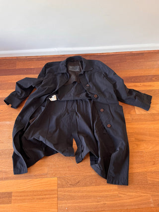 Gianni Versace Black Trench Coat (Size S)