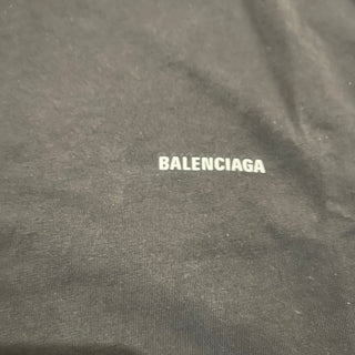 Balenciaga Black Logo T-Shirt (Size M)