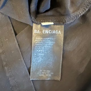 Balenciaga Black Logo T-Shirt (Size M)