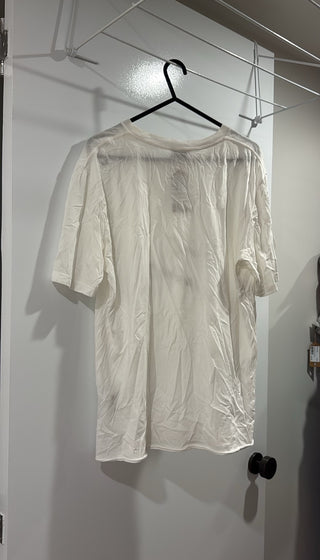 Saint Laurent White Oversized T-Shirt (Size XS)