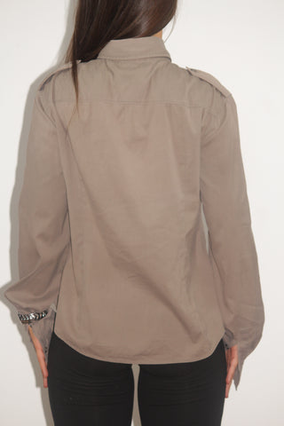 Miu Miu Taupe Shirt