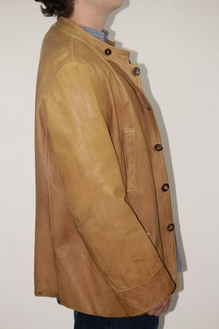 Marni Tan Leather Coat