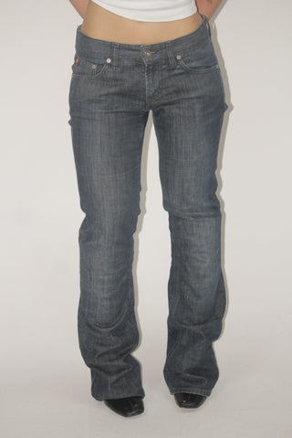 Hugo Boss Dark Wash Bootcut Jeans