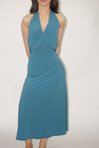 Justibe Yoo Halter Midi Dress