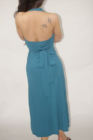 Justibe Yoo Halter Midi Dress