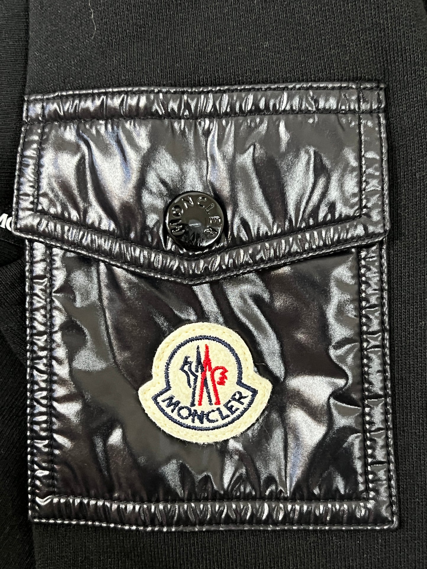 Moncler Paneled Zip-up Hoodie