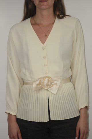 Puccini White Blouse