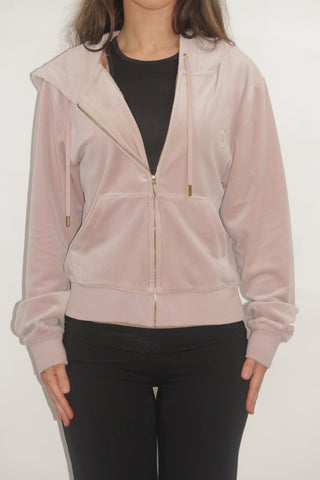 Juicy Couture Velvet Zip-up