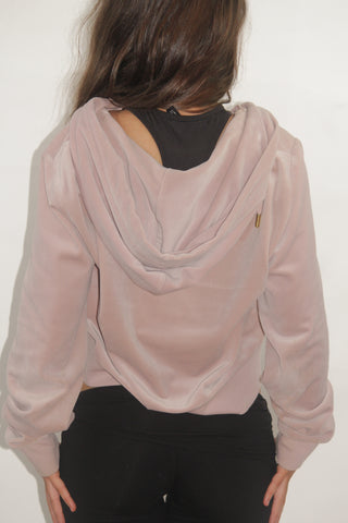 Juicy Couture Velvet Zip-up